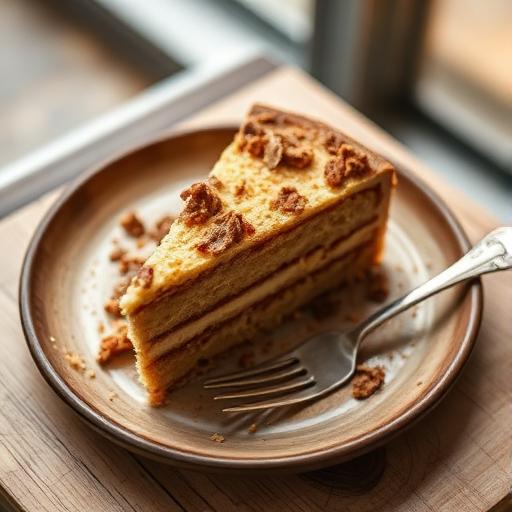 Tarta recién horneada